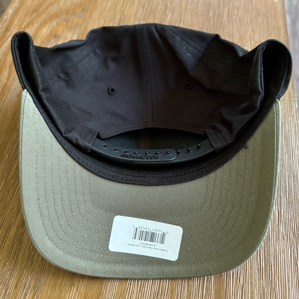 NWT Black Rifle Coffee Company Leather Logo Adjustable Hat* - Picture 2 of 4